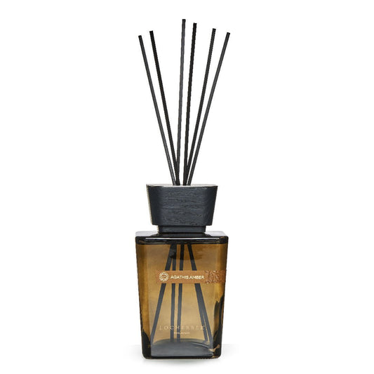 Aroma difuzér Agathis Amber od Locherber Milano, vůně ambra, vanilka, kadidlo a santalové dřevo, Waterfall Bathrooms.