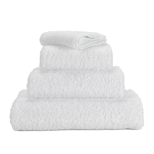 Luxusní sněhově bílý froté ručník s vysokou gramáží Super Pile Abyss Habidecor Waterfall Bathrooms