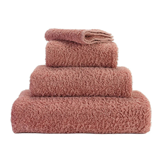 Luxusní ručník z egyptské bavlny v jemném odstínu růžové rozety Rosette Super Pile Abyss & Habidecor Waterfall Bathrooms