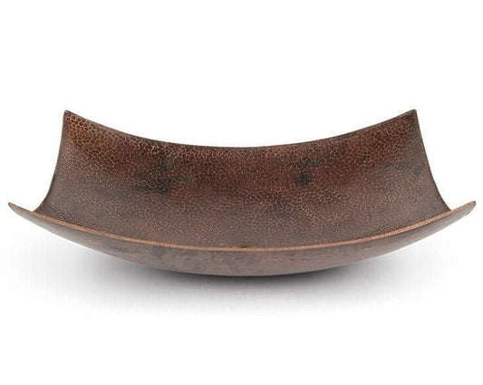 Rectangle Industrial Bathroom Design Copper Sink - |VESIMI Design| Luxury and Rustic bathrooms online