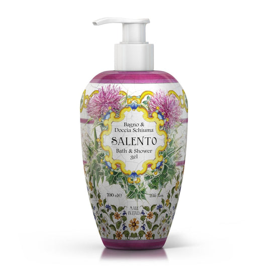 Sprchový gel a pěna do koupele Rudy Profumi Salento, s vůní Citrus Lemon a Jasmine, 700 ml, Waterfall Bathrooms.