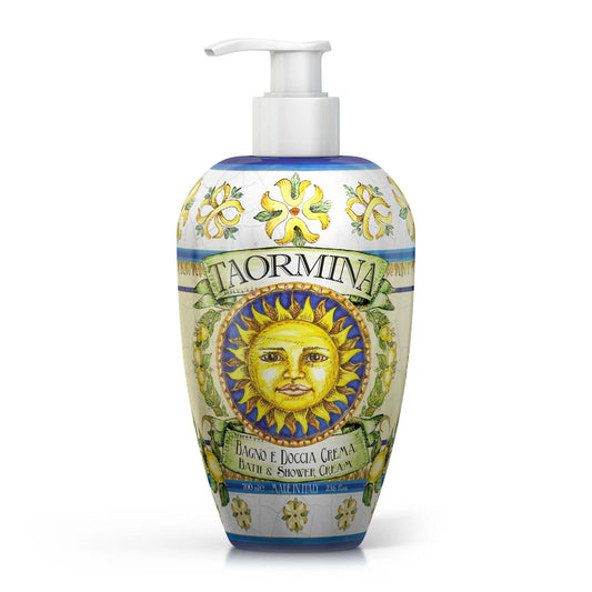 Krémový sprchový gel a pěna do koupele Rudy Profumi Taormina (Hruška a Vanilka), 700 ml, Waterfall Bathrooms.
