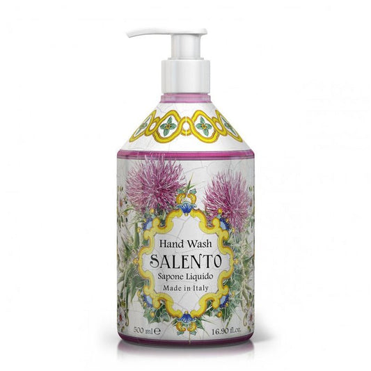 Tekuté mýdlo na ruce Rudy Profumi Salento, s vůní Citronu a Jasmínu, 500 ml, Waterfall Bathrooms.