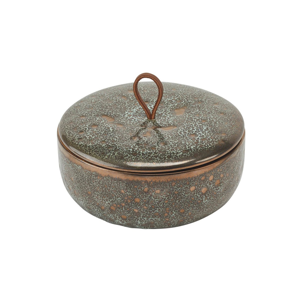 Vintage Bronze Bathroom Accessories - Bowl with Lid - |VESIMI Design| Luxury and Rustic bathrooms online