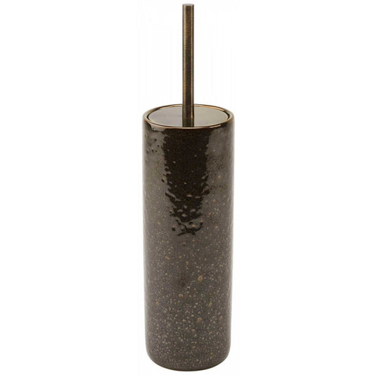 Vintage Bronze Bathroom Accessories - Toilet Brush Holder - |VESIMI Design| Luxury and Rustic bathrooms online